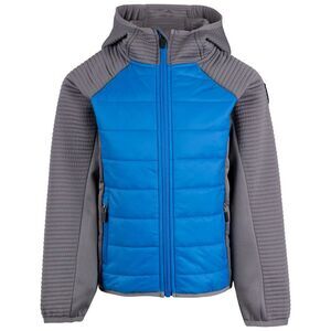 Trespass Childrens/Kids Roadie Hybrid Jacket / Blue/Gray